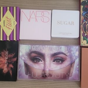HUDA BEAUTY and Other High End Eyeshadow Palettes